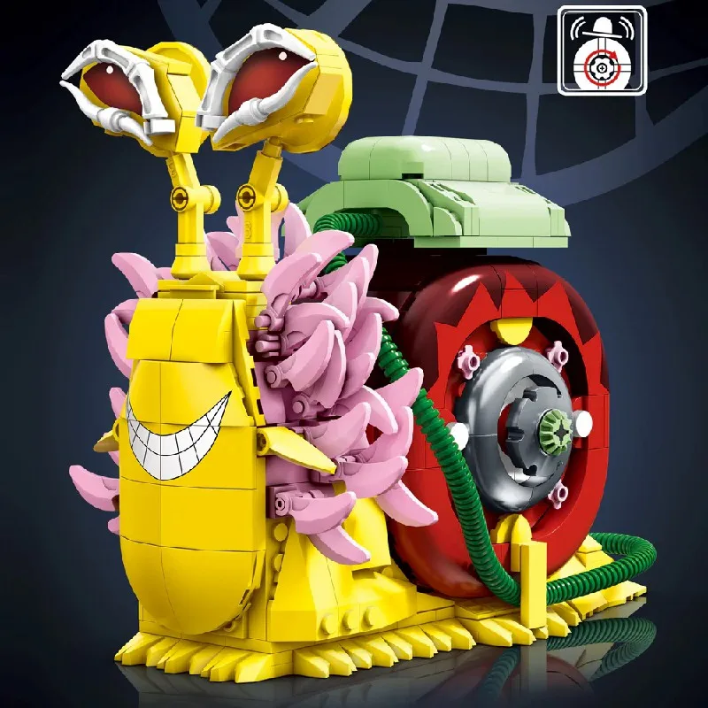 

Movie Pirate Snan Bug Building Blocks Animal Model Kit Bricks Set Ornament Creative Collectible DIY Toys Adults Xmas Gift