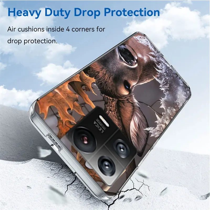 Merry Christmas Deer Tree Snow Cases Phone For Xiaomi Mi 13 12 12T 12X 11 Ultra 11T 11i 10 Lite 10T Pro 9 9T 8 CC9E 6X 5X A3 A2