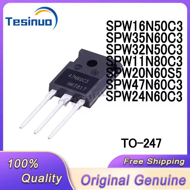 SPW16N50C3 SPW32N50C3 32N50C3 SPW20N60S5 20N60S5 SPW24N60C3 24N60C3 24N60C3 SPW35N60C3 35N60C3 SPW47N60C3 47N60C3 SPW11N80Pc,