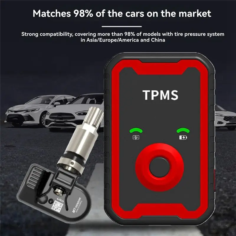 Universal Programmable Sensor 315Mhz 433Mhz In 1 Auto Tire Pressure Programable TPMS Sensors-ABQF