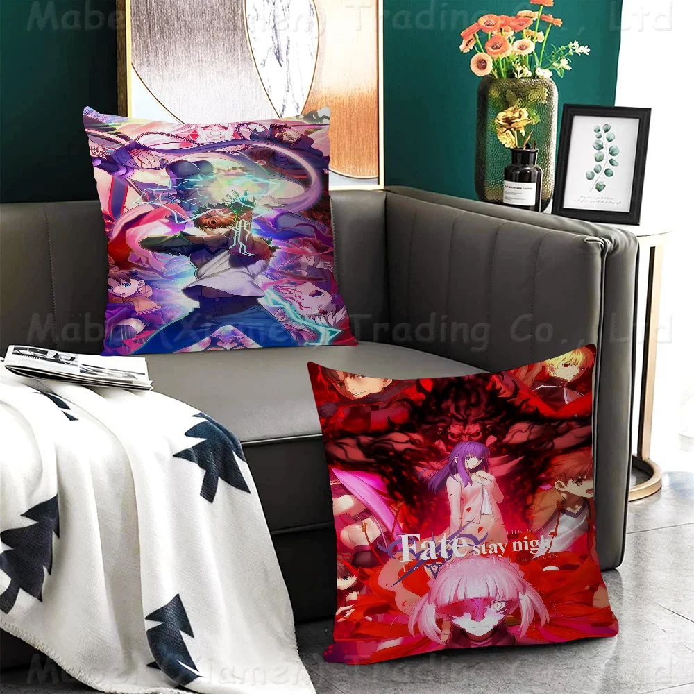 

Fate Stay Night Cushion Cover 30x50 Polyester Sofa Cushions Decorative Throw Pillows Home Decoration Pillowcover