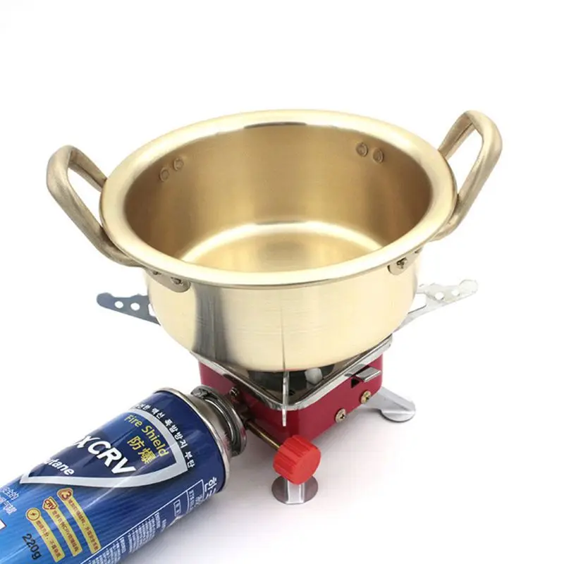 Mini estufa Camping profesional, estufa Gas plegable para exteriores, cocina dividida portátil para para quemador