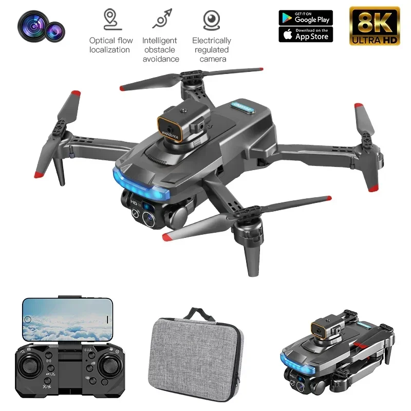 P15 Drone 8K GPS Dual Camera Professional 5G Obstacle Avoidance Optical Flow Positioning Brushless Upgraded Quadcopter RC 10000M