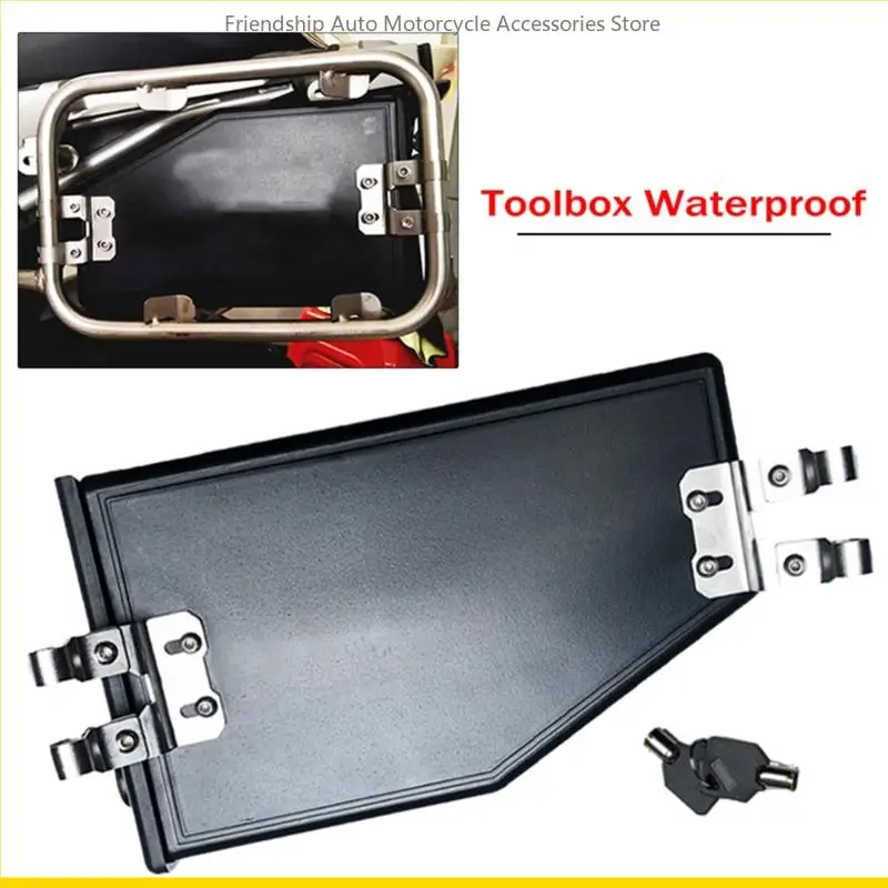 

Durable Motorcycles Left Side Tool Box For R1200GS Adventure R1250GS LC ADV TRK502 Decorative Waterproof Box Accessories