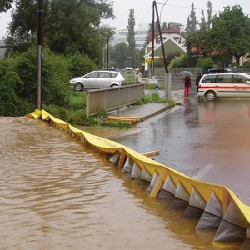 60in x 50ft anti flood Portable Quick Dam Reusable water gate instant flood control barrier