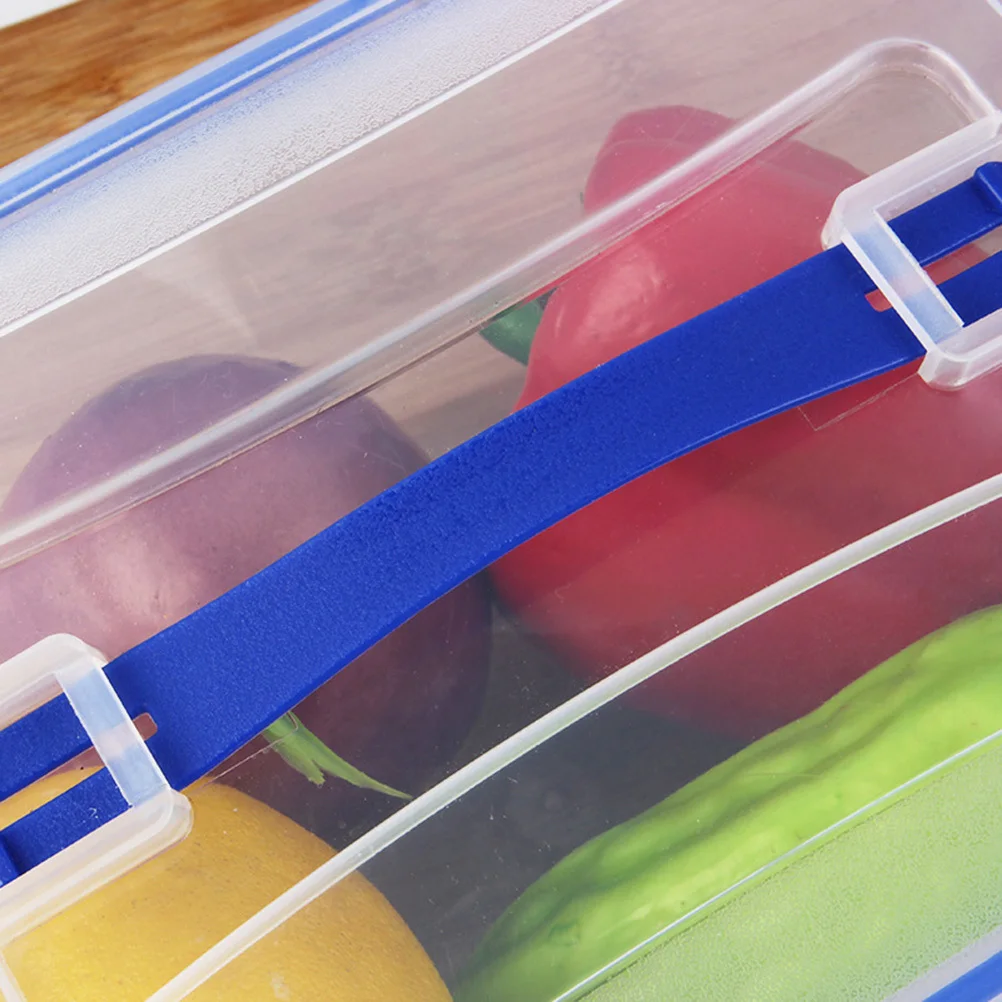 

3800Ml Sealed Food Preservation Box Airtight Locking Clasps Moisture Proof Plastic Container For Kitchen Storage