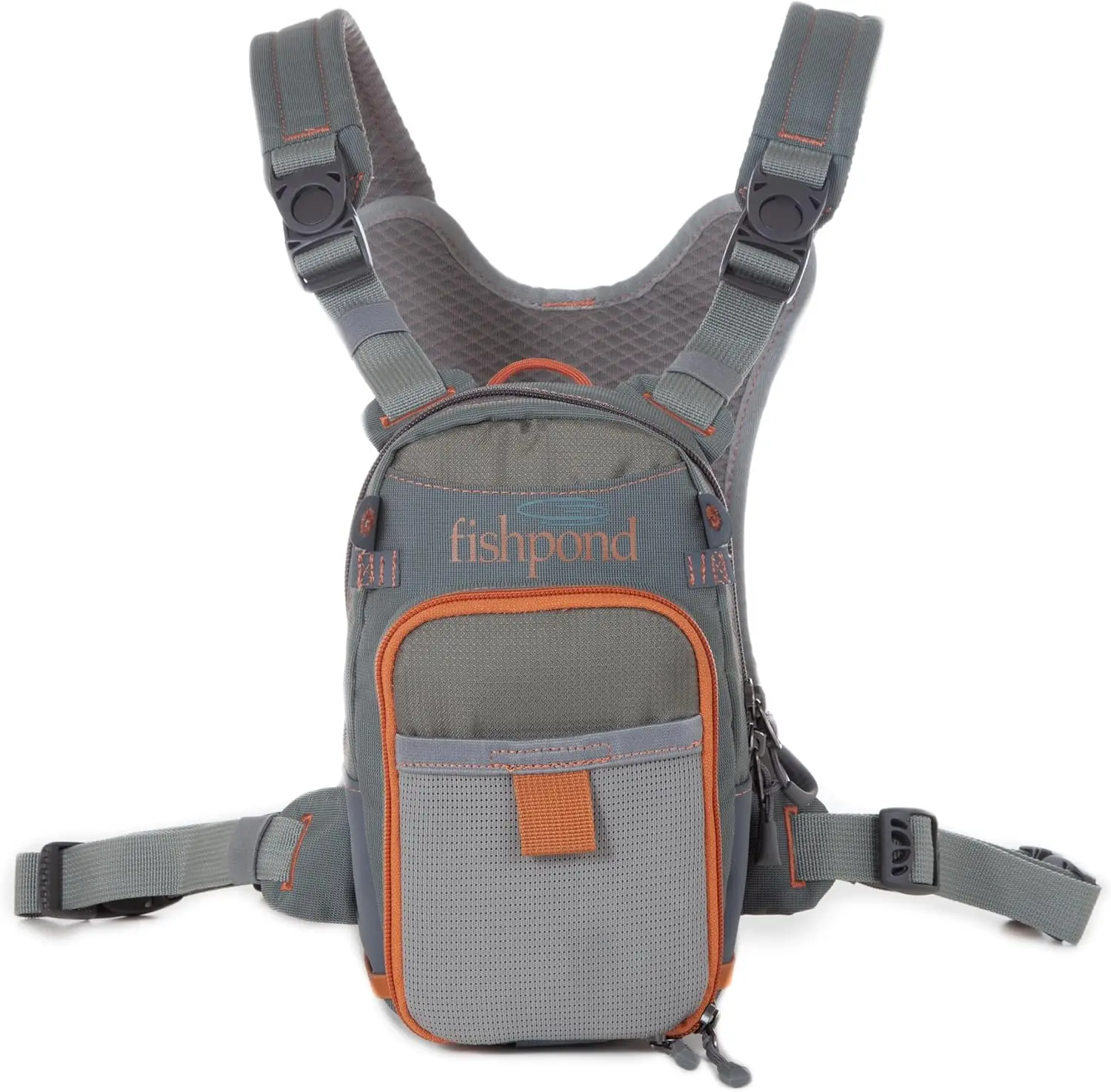 

Compact Fly Fishing Chest Pack with Quick-Access Pockets and Tool Attachments