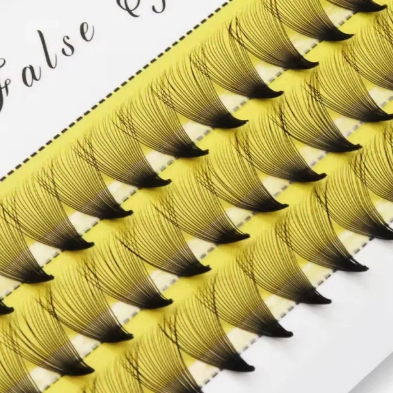 1/Box 60 Bundles Nerz Wimpern Natürliche 3D Russische Wimpern Verlängerung Einzelne Wimpern Cluster Make-Up Werkzeuge Wimpern Großhandel
