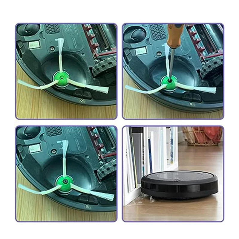 

Stable-Suitable For Irobot Sweeping Robot Replacement Parts I7 J7 E5 E6 I3 Side Brush Filter Core Filter