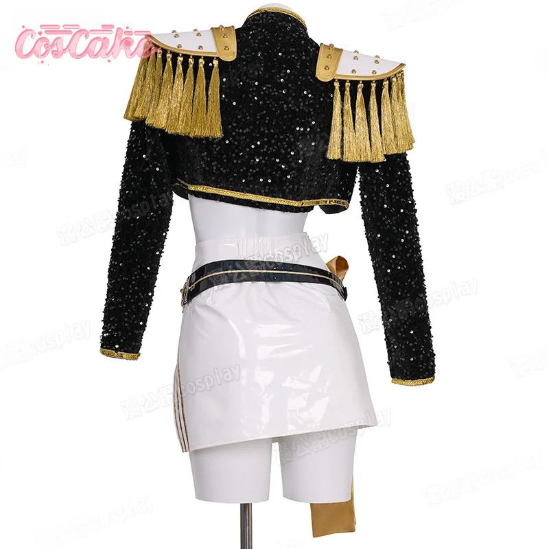 

KPop Demon Hunters Mira Cosplay Costume Uniform Halloween Carnival Party Christmas Play Role Clothes Clothing for Women