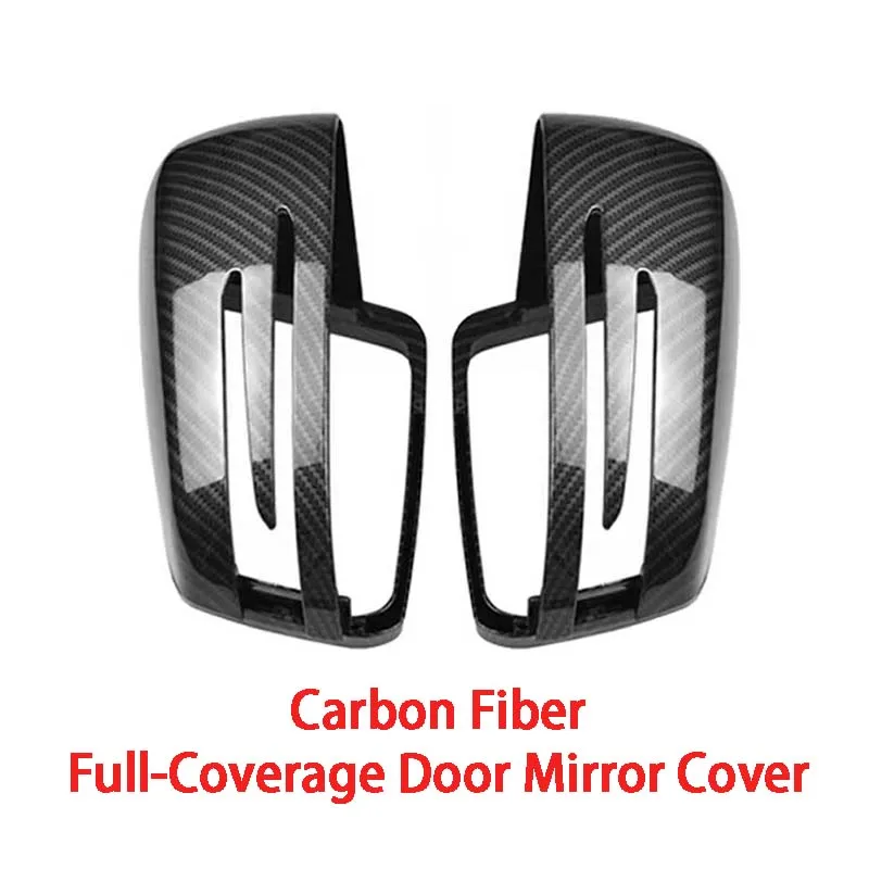 Full-Coverage Door Mirror Shell For Mercedes-Benz E-Class X166 W212 W204 MG GT C190 2007 2008 2009 2010 2011 2012 2013 2014 2015