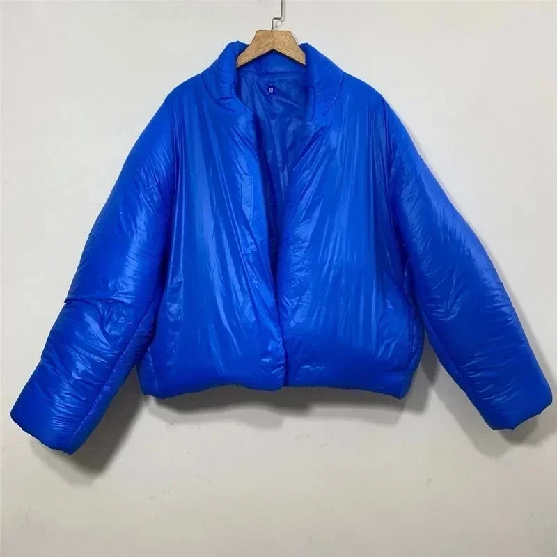 YZY DONDA Jackets Men Women 1:1 Top Quality Solid Color Thicken Oversized Coats Kanye PUFFER JACK Parkas Down Jacket