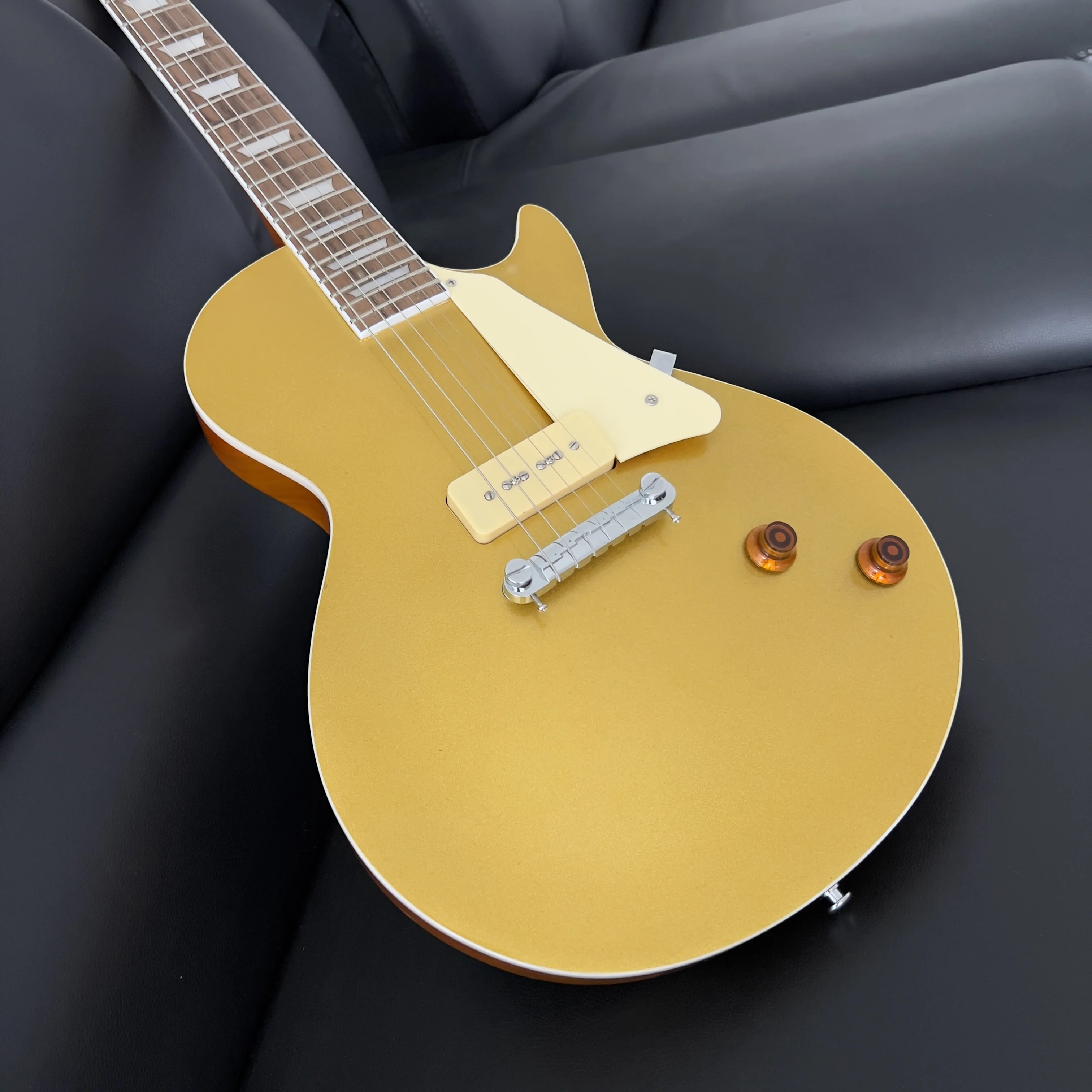 

Custom 1954 LP Goldtop Reissue Electric Guitar Solidbody Electric Guitar with Mahogany Body Maple Top Mahogany in stock