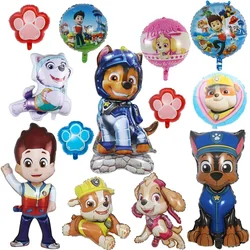 PAW Patrol Balloon Cartoon Ryder Chase Marshall Skye Rocky Ruby Zuma Everest Character DIY Party Decoration Children's Toy Ball