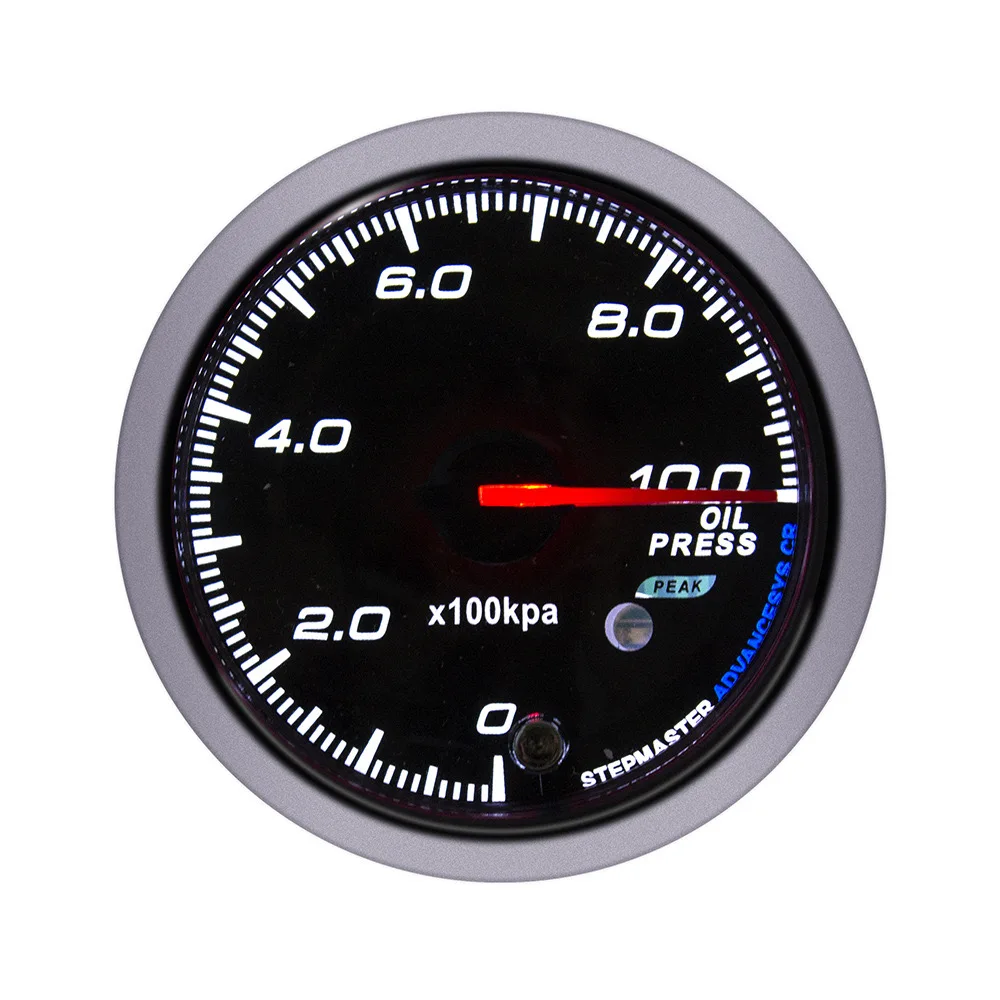 

Modified Dashboard 0-10 * 100KPA 620 Series 60mm Car Pointer Hydraulic Pressure Gauge Digital Display Light Emitting Diode