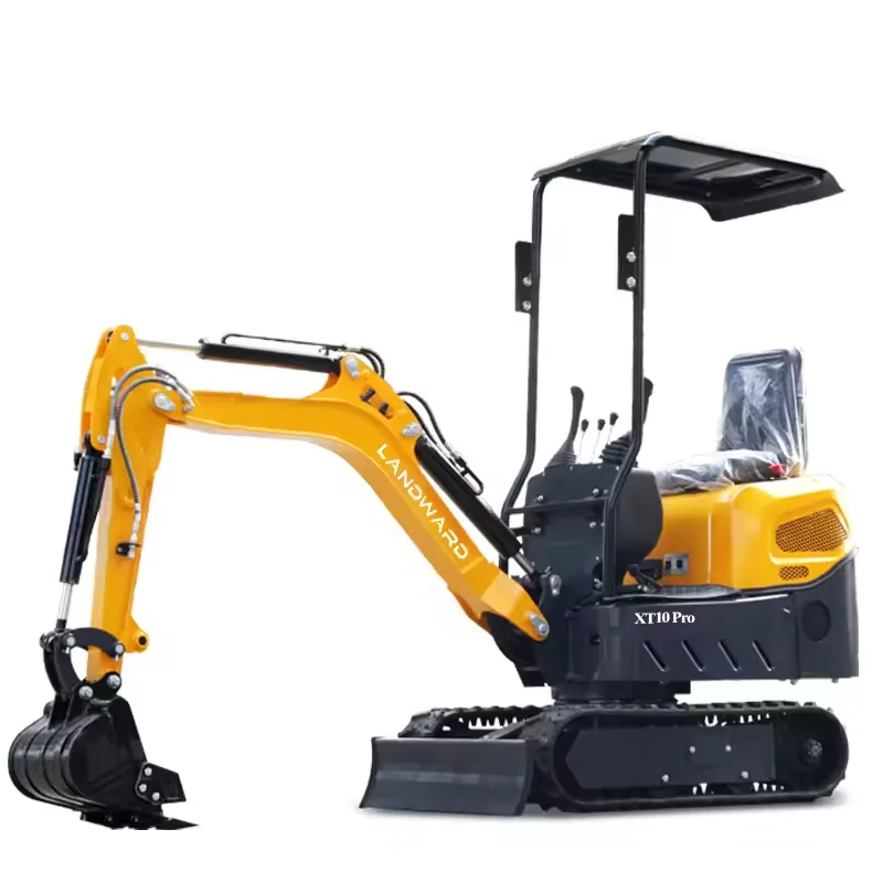 New Diesel Engine Mini Excavator Digger 1Ton Earth-moving Machinery Mini Excavators Hydraulic Crawler Small Excavator Customized