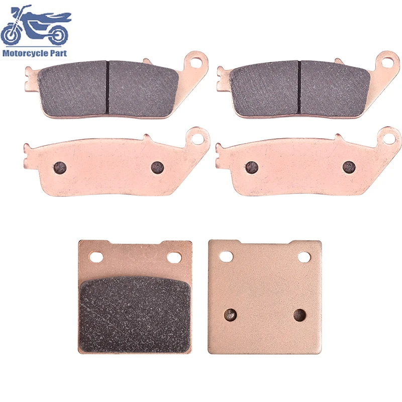 Motorcycle Sintered Front And Rear Brake Pads For SUZUKI GSX GS-X 400 GSX400R RF400 RF 400 GSF600 GSF600S GSF600ST RF600 RF 600