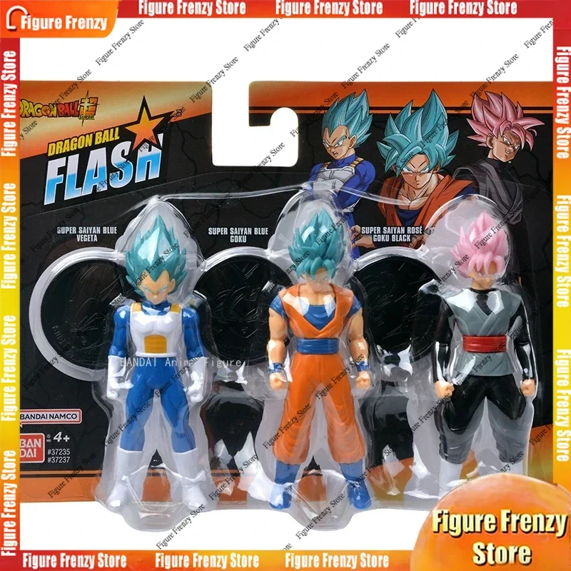 

Spot SaleFiguras originales Anime Bandai Dragon Ball FLASH negro Zamasu Goku Vegeta Frieza Broly figura acción molo Suuper Sai