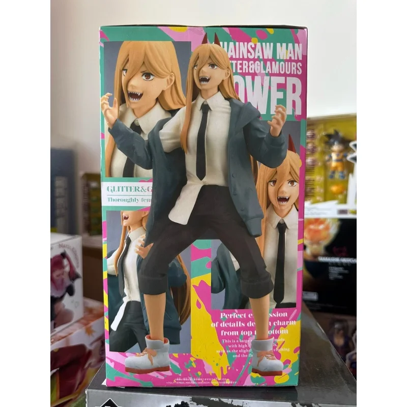 

В наличии Bandai, оригинальная бензопила Banpresto, человек, фигурка, модель куклы, новая в штучной упаковке, персонажи аниме, гараж