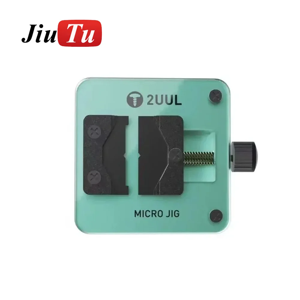 2UUL BH04 DE Micro JIG met Hittebestendige Gehard Glas Armatuur Voor Printplaat Moederbord IC Chip Planten Tin Universele Klem