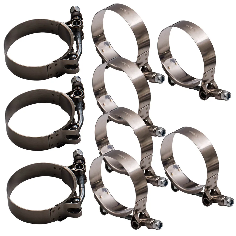 Ladeluftkühler-Rohrleitungs-Set für Skoda Fabia MK1 6Y 1.9TDI VRS PD130 2003–2006 57 mm Aluminium-Frontleitungs-Set – Detail 7
