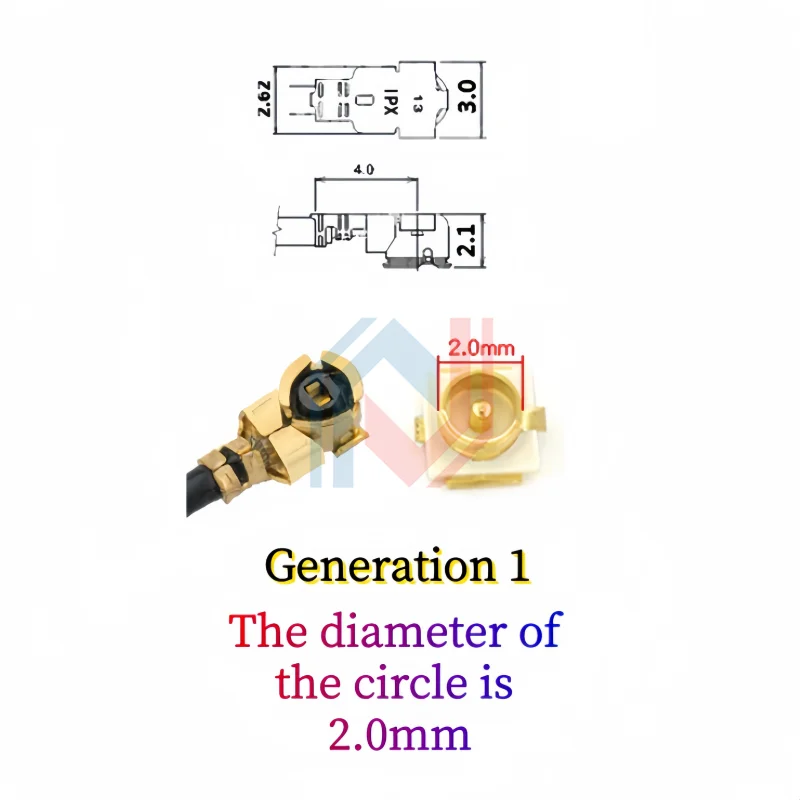 SMA to PX-1 Pigtail Jumper RP SMA Female to U.FL PX RG178 Cable Sockets Jack Connectors Adapter for Wifi Router GPS AP view 5
