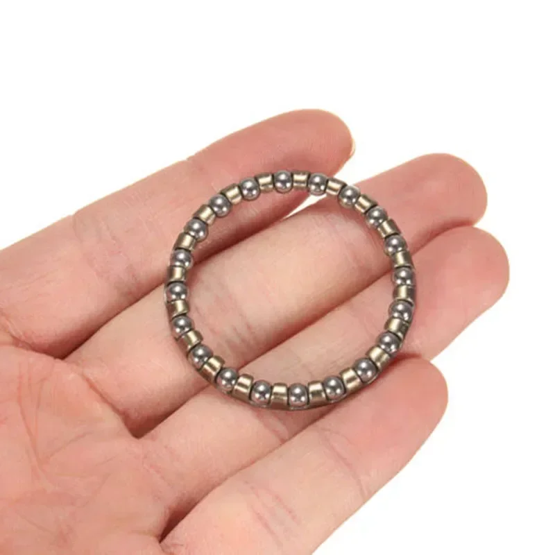 2pcs Bicycle Bike 1 1/8 Headset Caged Ball Bearing Mountain Road Bike Headset Retainer Bearing Race Cycling Headset Bearing