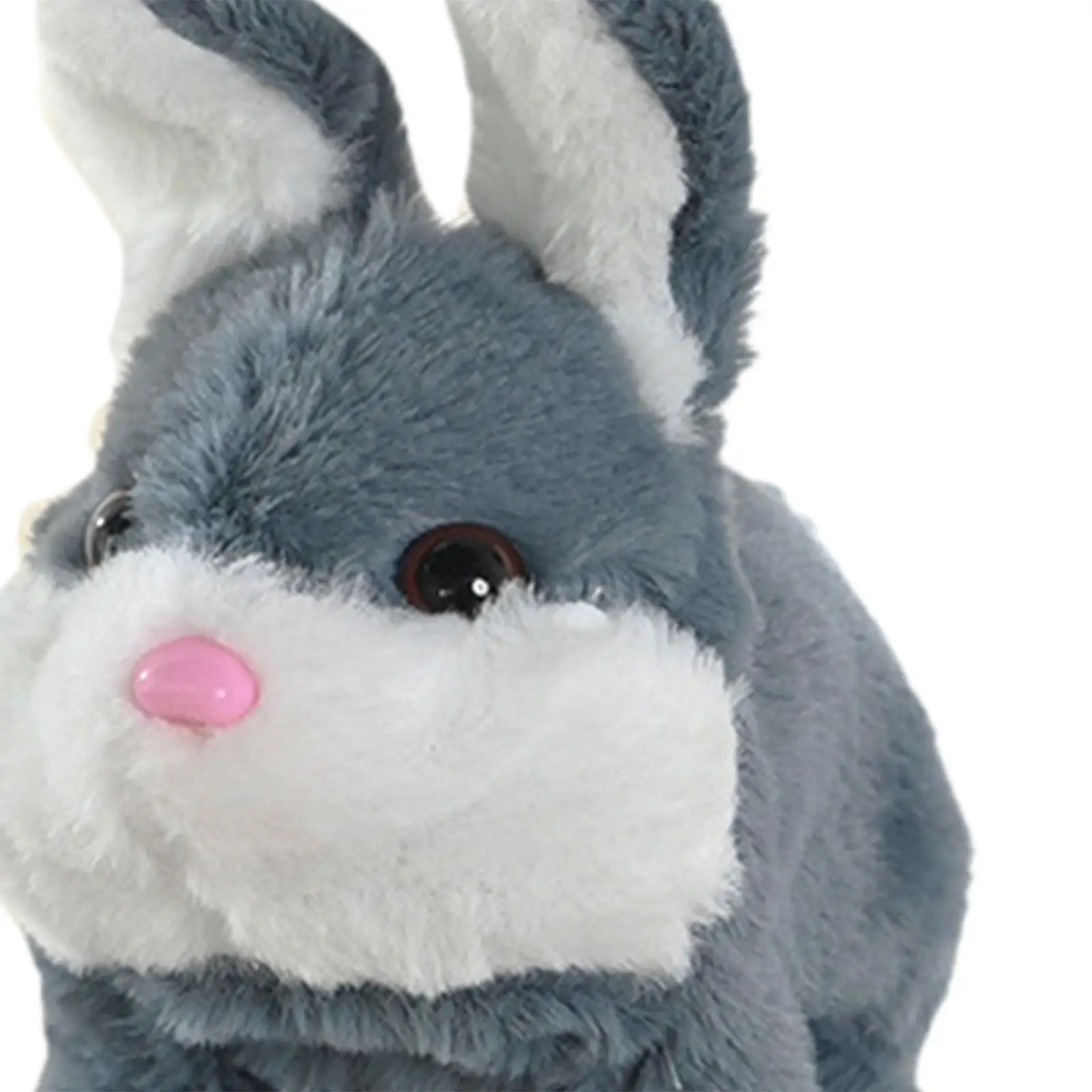 กระต่ายไฟฟ้าของเล่นตุ๊กตาสัตว์ยัดไส้น่ารักสําหรับเด็กเด็กหนุ่มๆสาวๆ