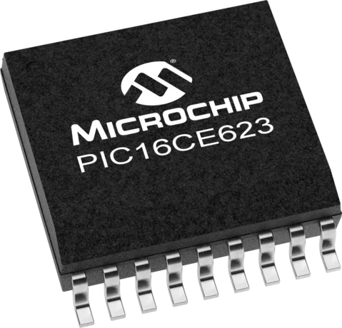 Pic16Ce623-20/So Ic Mcu 8Bit 896B Otp 18Soic