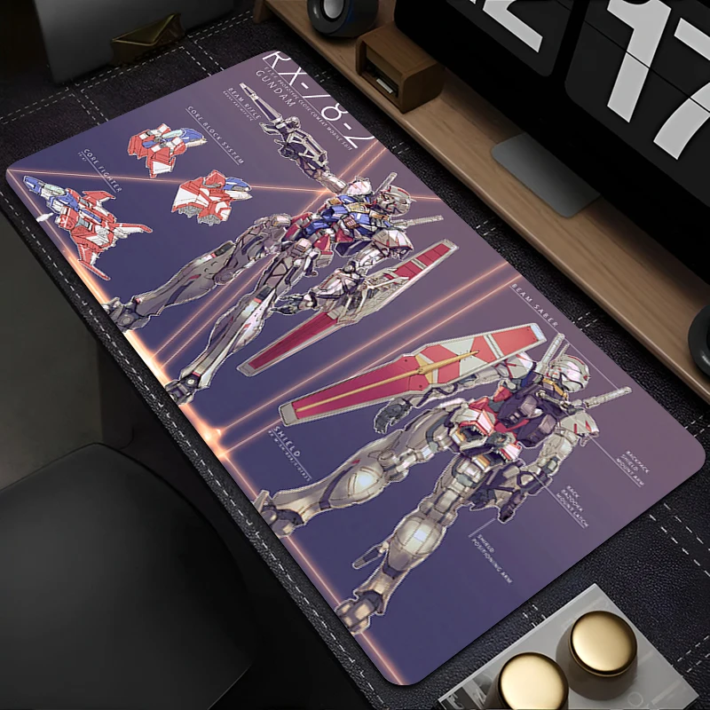 

Mouse Pad Mechanical Warrior RX-78-2 G-gundam 90x40cm Computer Desk Mat Modern Table Keyboard Laptop Carpet XXL Gaming Mousepad