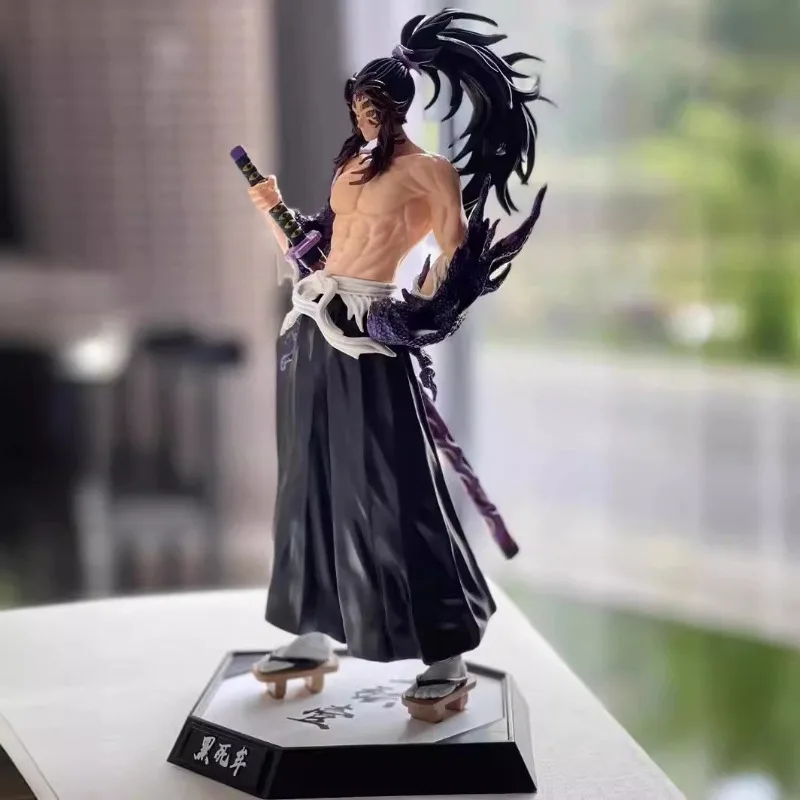 

Demon Slayer Yoriichi Tsugikuni Kokushibo Daki Gyutaro Anime Figures Desktop Ornaments Collectible Figurine Model Gift for Fans