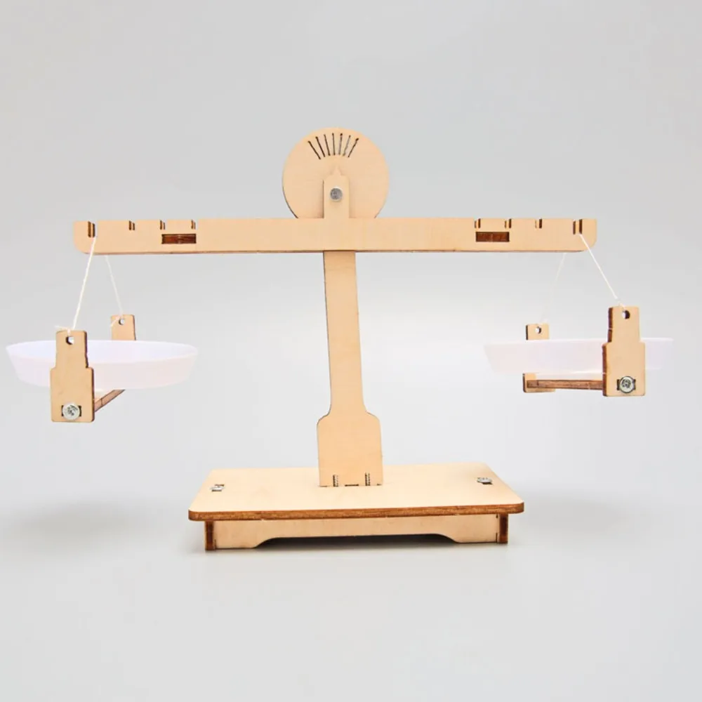 مجموعة مقياس التوازن DIY للأطفال لعبة تجربة العلوم الجذعية للأطفال والطلاب مجموعة مواد تعليمية يدوية الصنع #4