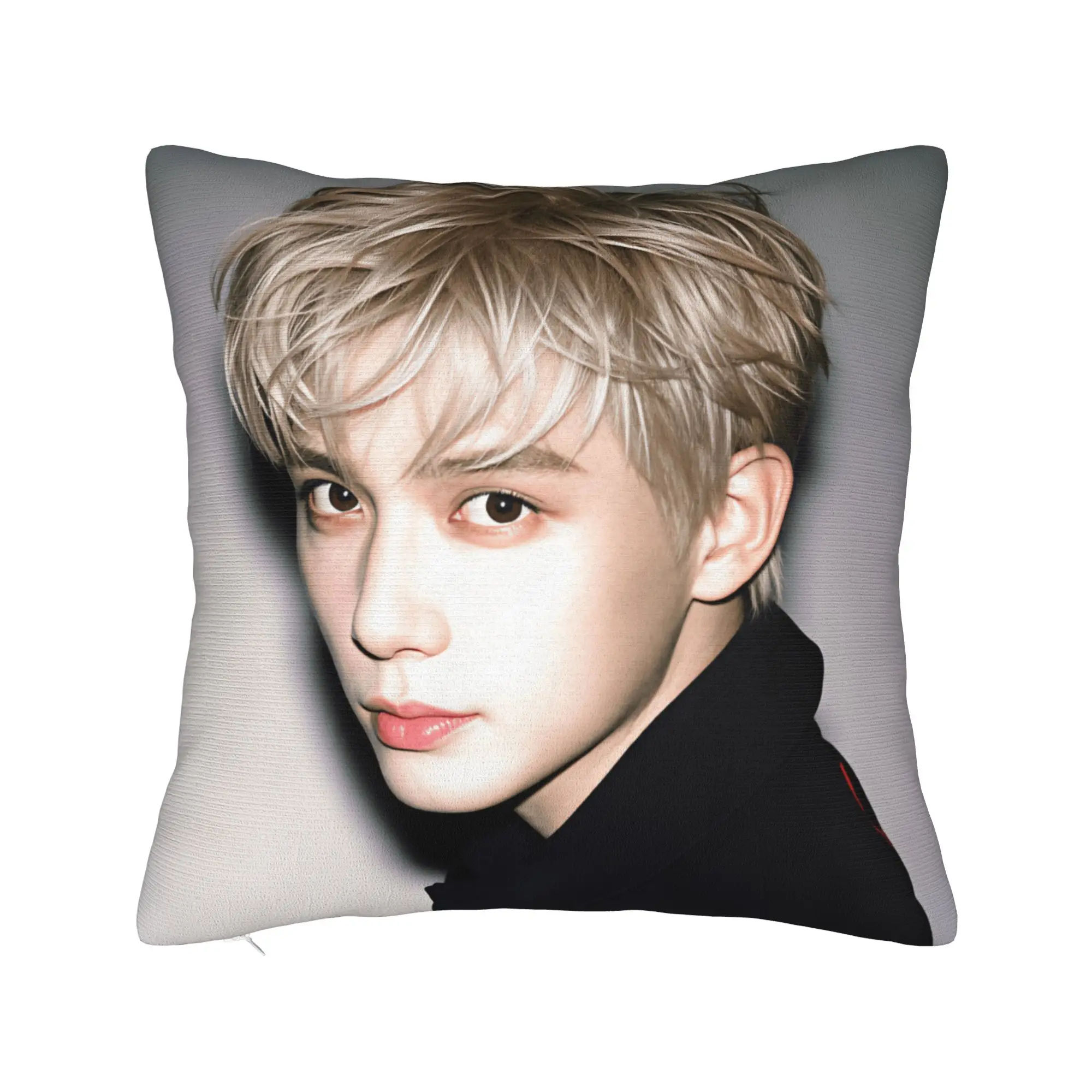Pillow Cover Wang Anyu Actor  Vintage Pillow Case For Living Room Sofa Pillowcases