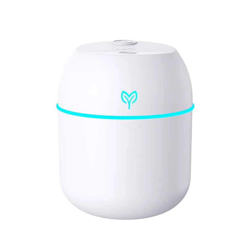 Portable USB Ultrasonic Air Mini Humidifier Essential Oil Diffuser Car Purifier Aroma Anion Mist Maker with LED Lamp Lighting