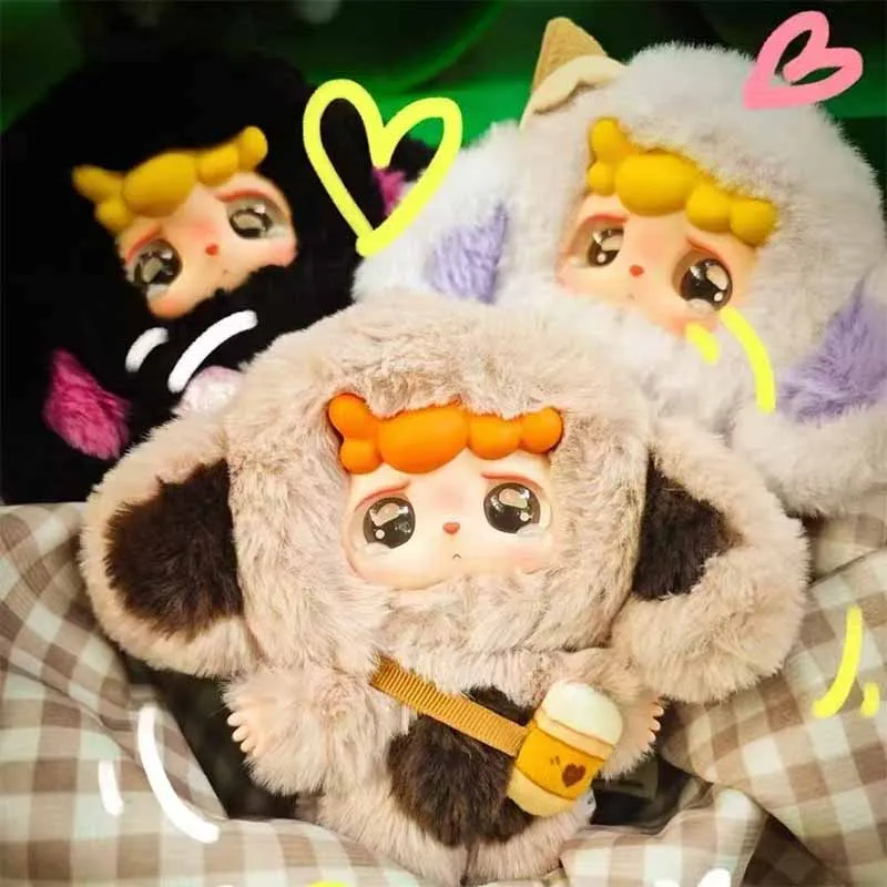 

Новый горячий ребенок три лазута лабораторная мастерская Mitutuhulala эльф тренд сюрприз слепая коробка супер милые украшения декоративные подвески подарки