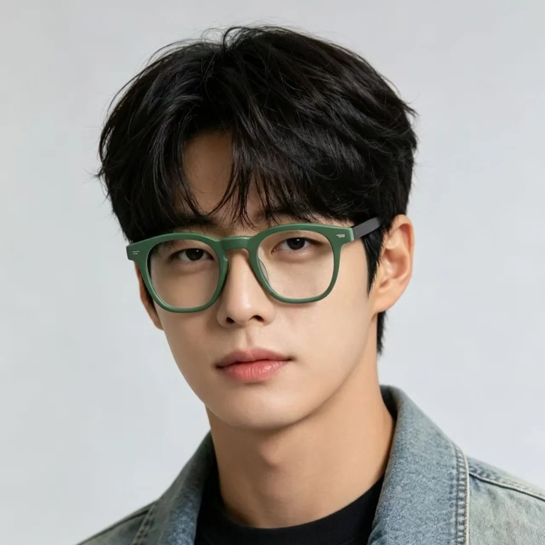 

Acetate Retro Oval Glasses Frame Men's Glasses Designer Style Women's Eyewear Fashion Eyeglasses Frame