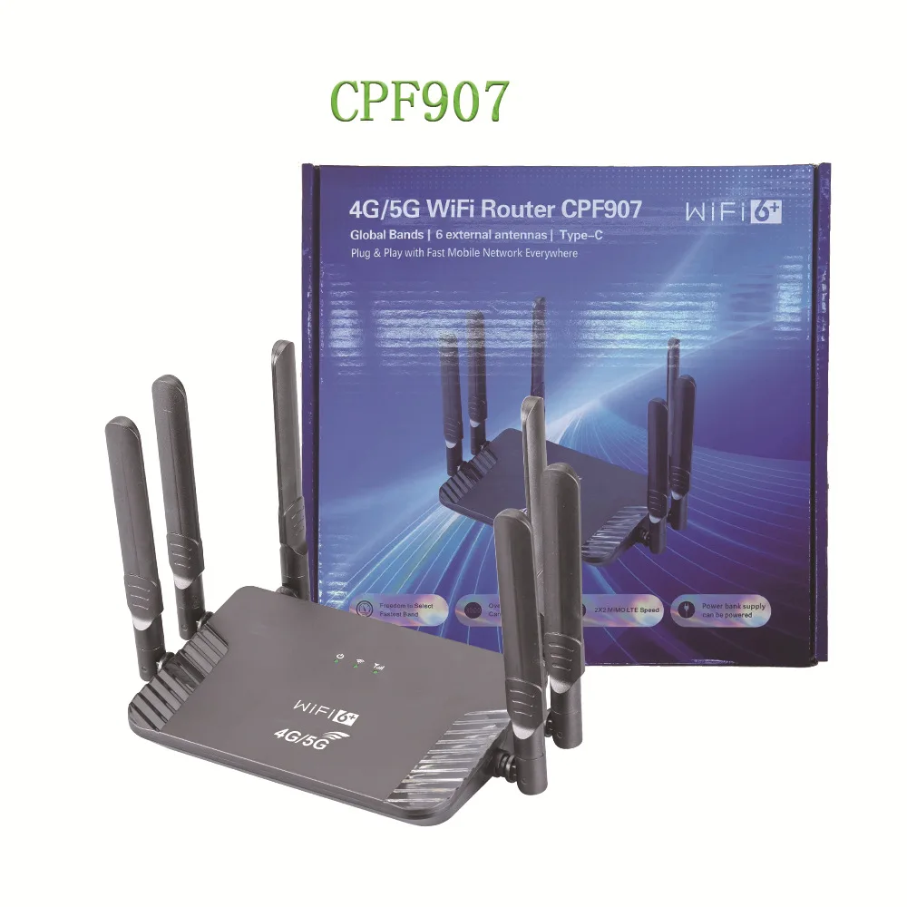 

4G LTE Router 2.4G Wireless Router with SIm card slot 6*5dBi High Gain Antennas with 1 WAN LAN Port