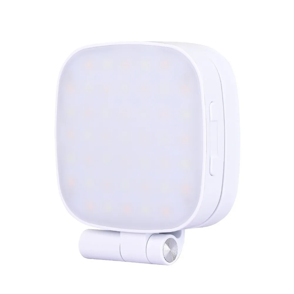 

360° Rotation Magnetic Phone Selfie Light with Makeup Mirror Retractable Adjustment Mobile Phone Fill Light 3 Color Portable