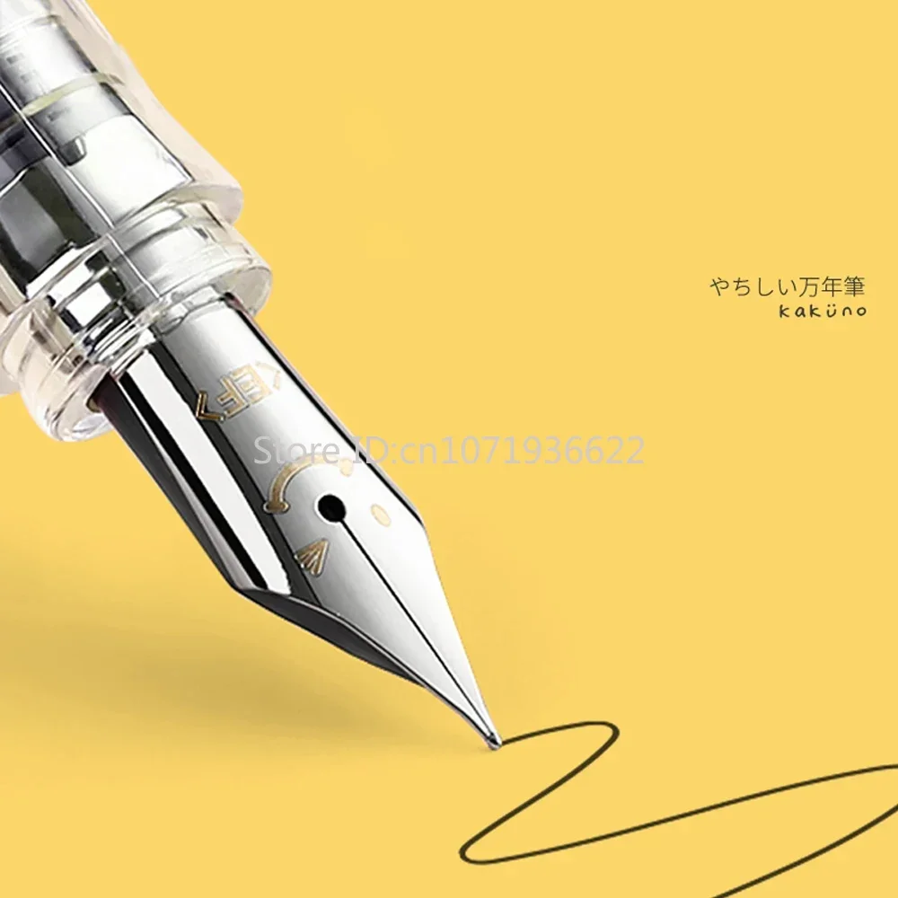 パイロット KaKuno スマイルフェイス万年筆 FKA-1SR 交換可能なインク