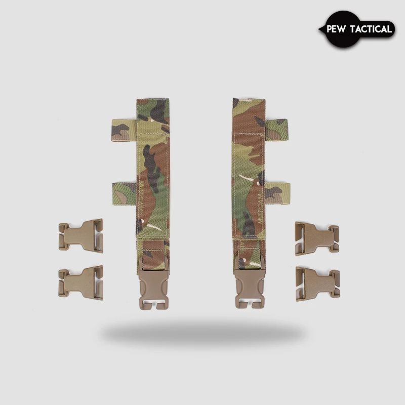 

PEW TACTICAL HSP STYLE FLATPACK PIGGYBACK STRAPS (PAIR) Airsoft UA58