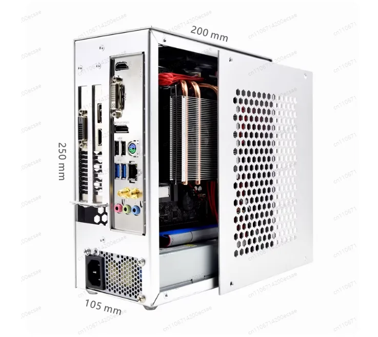 Precision ITX DIY Case | S3 Full-Aluminum Micro Chassis for High-Performance Compact PC Builds