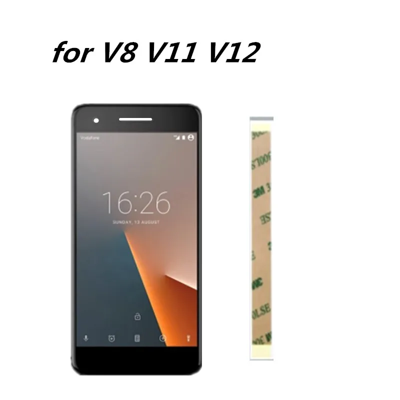 Untuk Vodafone Smart V8 VFD710 Ponsel Pintar Tampilan Lcd Layar Sentuh Pengganti Rakitan Digitizer untuk Ponsel V11 V12