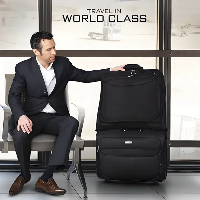 

New Business Suit Bag for Business Travel Portable Suit Business Computer Bag Travel Handheld Foldable Suit Dust Bag