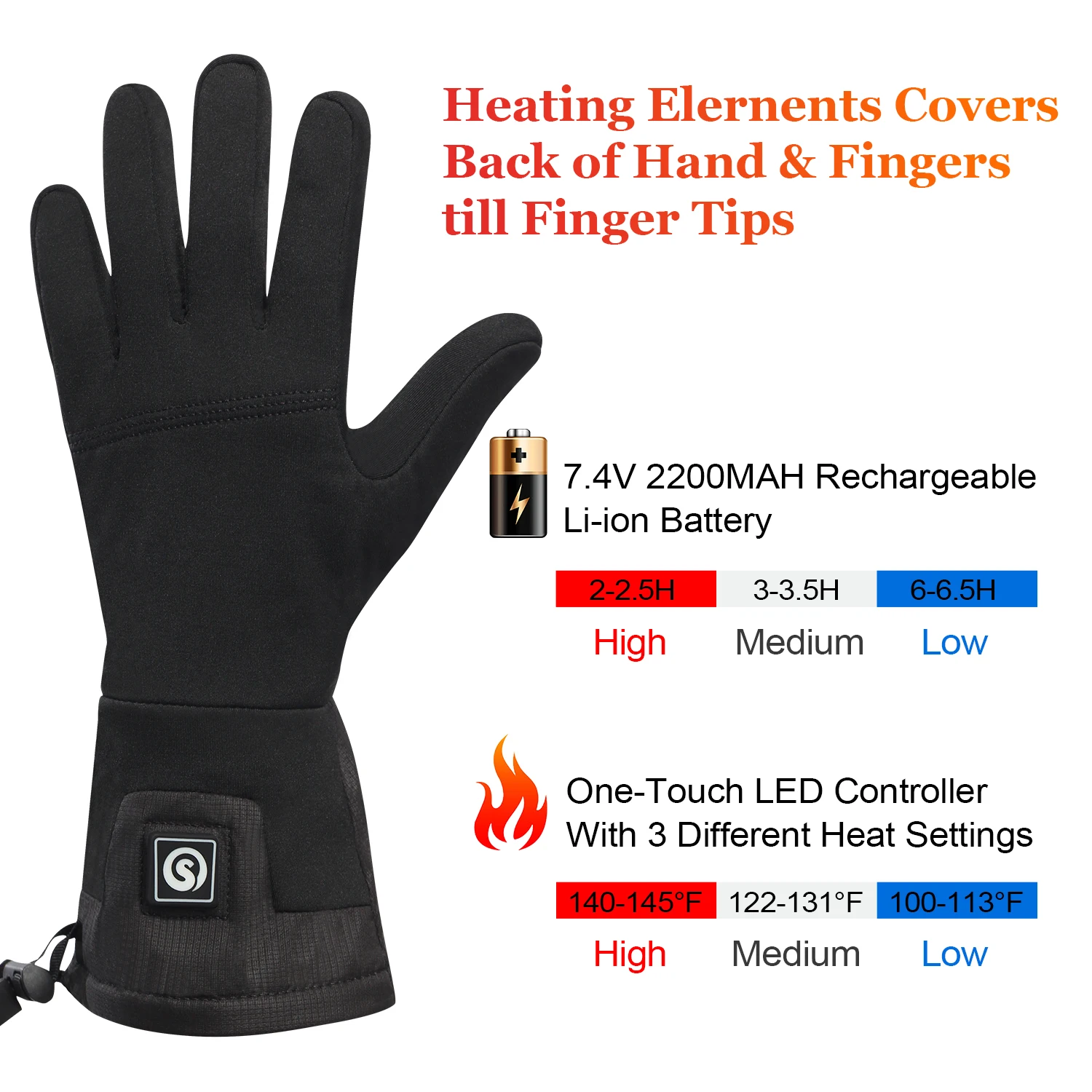 Savior Heated Waterproof Motorcycle Gloves Guantes Motorbike Riding Daily Wear Gloves Touch Gloves Warmer Cover 100% Goat Skins