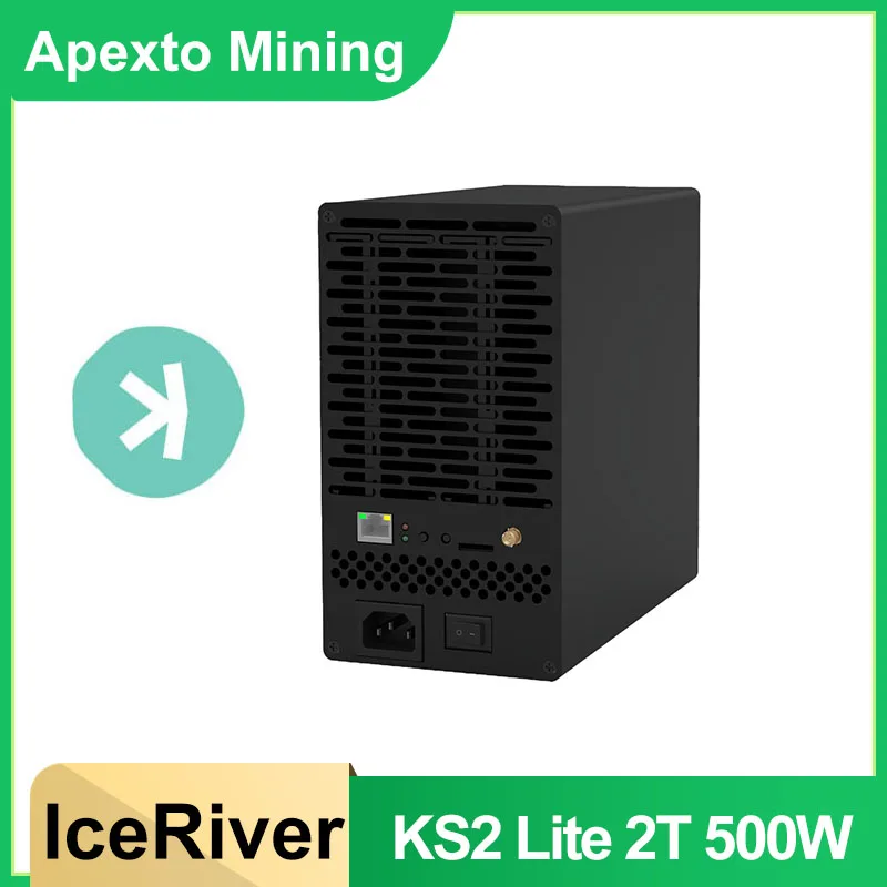 Iceriver KS2 Lite 2Th 500W KAS Kaspa Miner with Power Supply