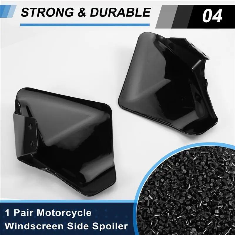 A30F-Motorcycle Windscreen Side Spoiler For BMW R1300GS R 1300 GS Adventure R1300 GSA Side Deflectors Wind