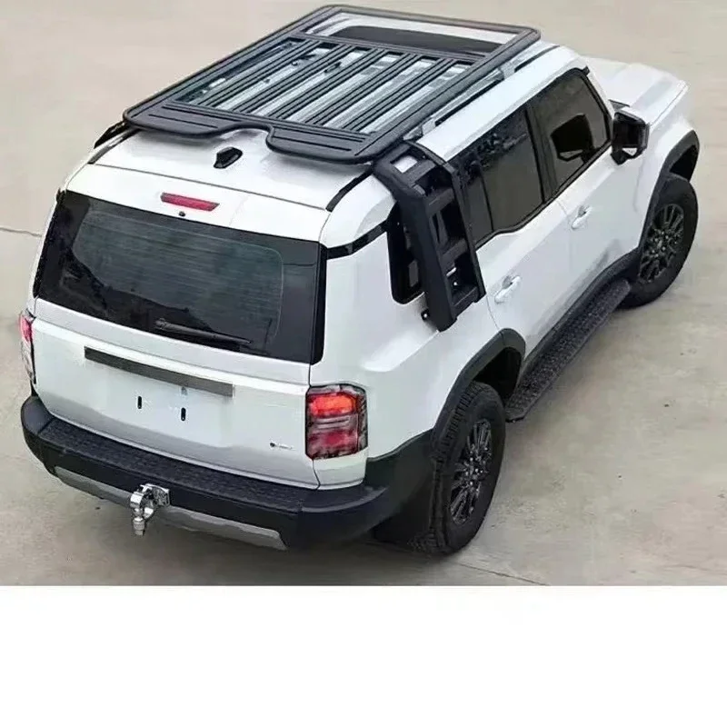 KQX High Quality Durable Aluminum Alloy Roof Platform Frame Roof Rack 24-25 Prado Duster LC250  Do you need my help?**Uniformize