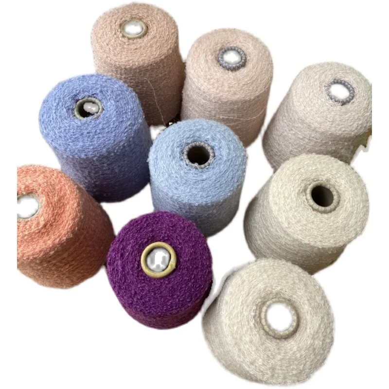 

Hand Knitted Toy Bag Circle Bead Wool Yarn Elfin Brand Other Material Autumn 2023 Collection Faionable Accories