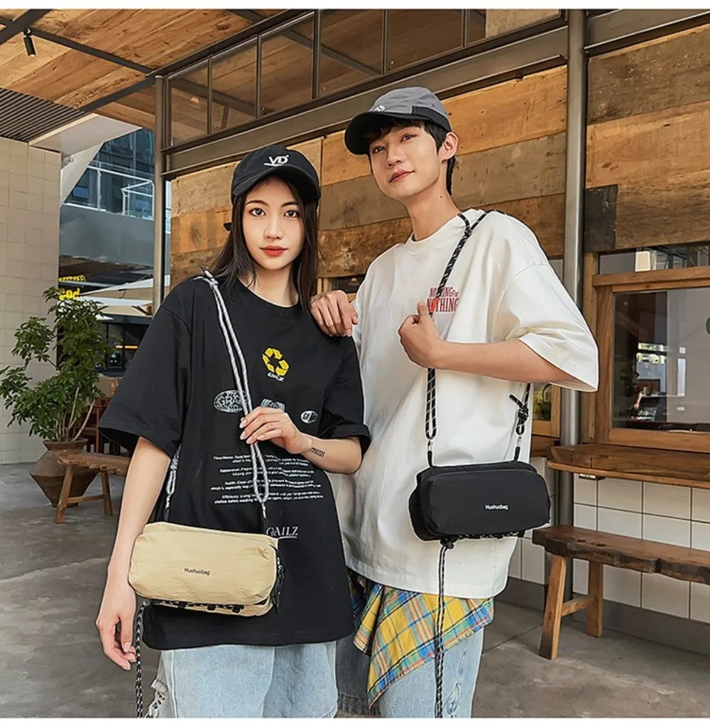 2026 Sport-Umhängetasche aus Nylon, Funktionale Wasserbechertasche, Leichte Atmungsaktive Crossbody-Tasche, Kleine Quadratische Tasche – Detail 10