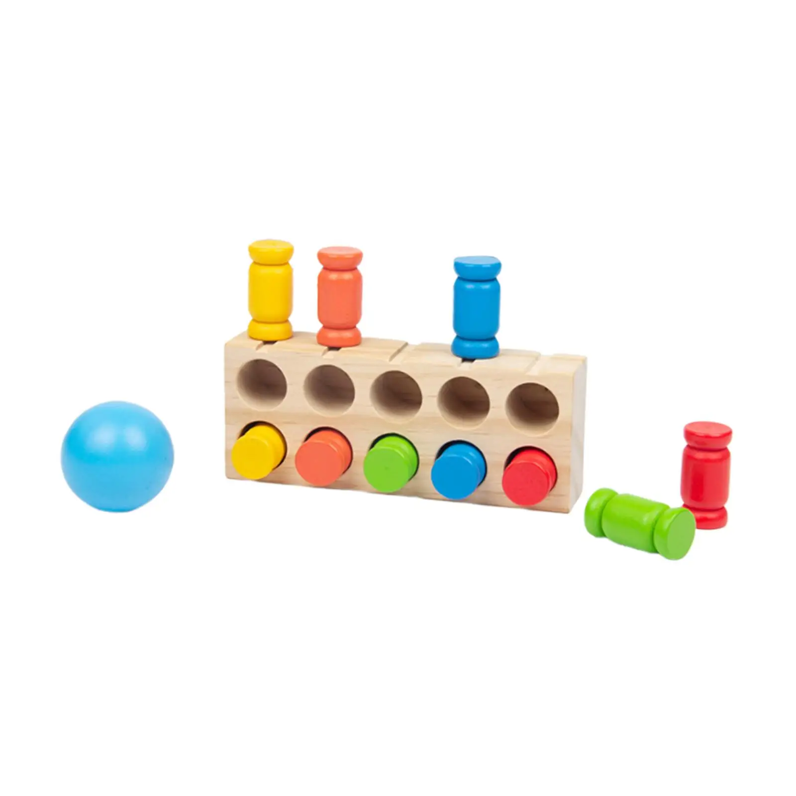 Bowlingset voor kinderen Grappige kleuraanpassing Spelkit Intelligentieontwikkeling Educatief